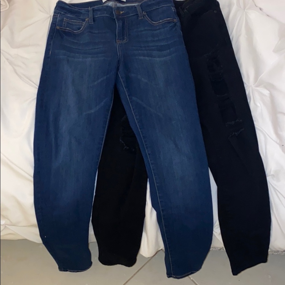 ❌SOLD ❌ bUNDLE  2 G BY GUESS JEANS BLACK &DARK BL